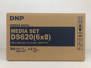 DNP DS-620 포토용지미디어 인화지4X6(6x8) 사이즈